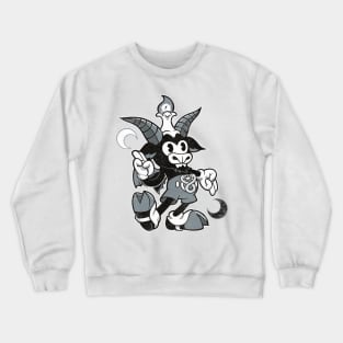 Do Walt Thou Wilt - Baphomet Occult (Light) Crewneck Sweatshirt